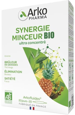 Arkopharma Synergie Minceur Thé Vierge Fucus Bouleau Ananas