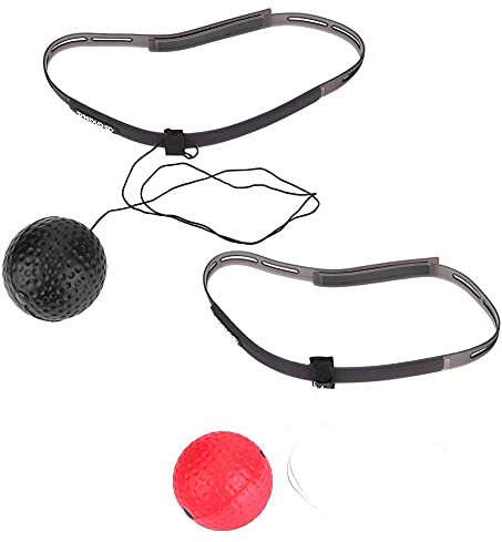 Alomejor Boxing Head Ball Boxtraining Speed Ball mit Stirnband für Reflex Speed Training
