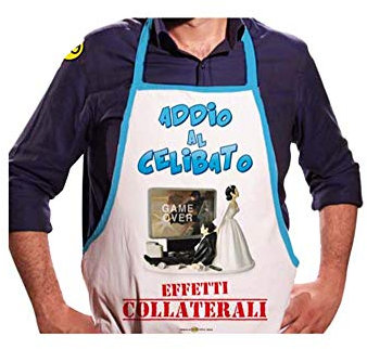 Macedonia Grembiule per l'addio al Celibato da Uomo Effetti collaterali Gadget Scherzo