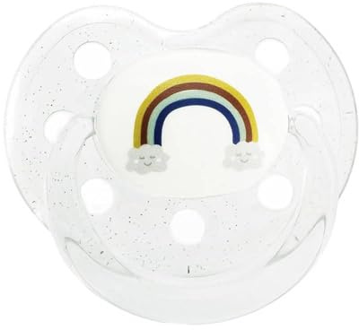 Le Biberon Français Sucette 6 mois+ Rainbow LBF-PAC-M-RB