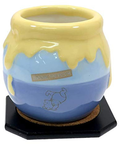 Disney SAN3256-2 Winnie Puuh Teetasse, Honeypot, blau