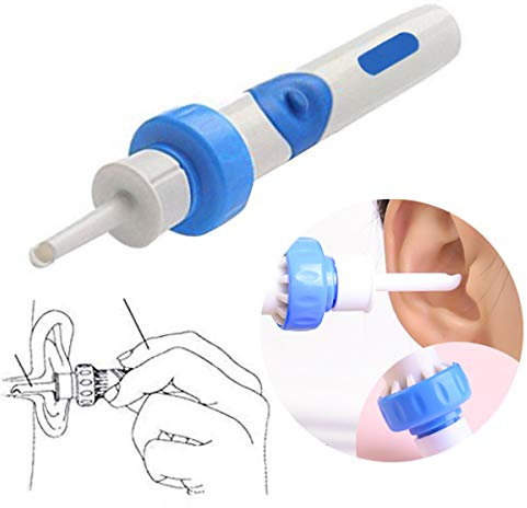 Ruiqas Painless Electric Ear Cleaner Safety Cordless Vacuum Wax Cleaning Remover Clean Tool
