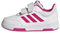 adidas Mixte bébé Tensaur Hook and Loop Shoes, Cloud White/Real Magenta/Black, 25 1/2 EU