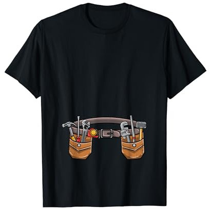 Handyman Craftsman Tool Belt Halloween Costume T-Shirt