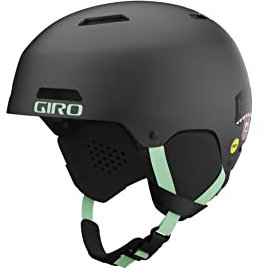 Giro Snow Unisex – Erwachsene Ledge FS Skihelme, Matte Bk Split Fountain MNT 23, S