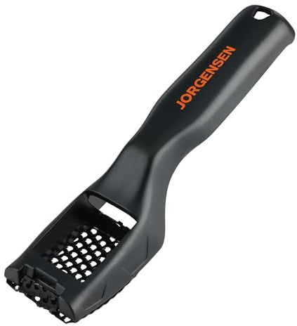 JORGENSEN Mini Wood Plane, Professional Surform Shaver Tool, 65MN Sharp Blade, Black ABS Plastic, Wood Shaver Tool for Woodworking - Suitable for Detailed Work, Lightweight, Easy to Carry, Rasp File