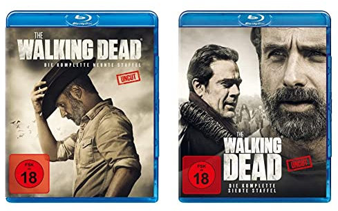 The Walking Dead - Staffel 9 - Uncut [Blu-ray] & The Walking Dead - Staffel 7 [Blu-ray]