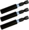 Rennie Tools - 3 Pack 60mm Long Impact Duty Screwdriver Drill/Bit Holder Fits Milwaukee Dewalt Bosch Milwaukee WERA etc. Impact Drill Hex Extension Bar/Tool Holders/Adapter