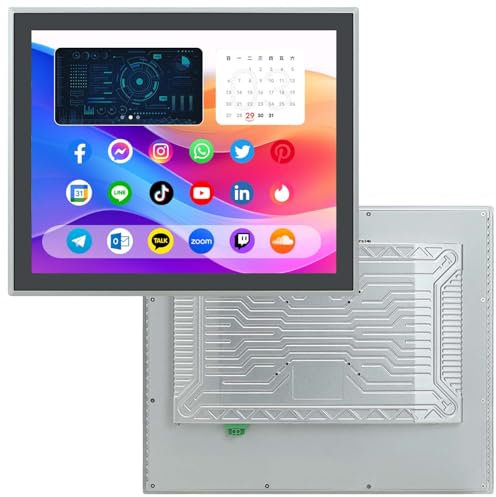 TouchWo Monitor touchscreen industriale da 19 pollici, Android 11 4G&32G, 1280 x 1024, pannello touch screen capacitivo integrato
