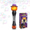 PANACARE Halloween Seifenblasenstab, Elektronische Kürbis Seifenblasenmaschine für Kinder 10000+/Blasen mit Seifenblasenlösung/Licht/Musik, Kinder Geschenk für Halloween Decor/Party