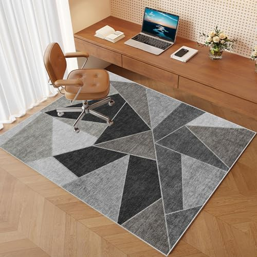 Hartboden Stuhlmatte Bürostuhlmatte Home Office Stuhlmatte rutschfeste Schutzmatte für Bürostühle geeignet für Parkett Laminat Fliesenböden Gaming Stuhl Unterlage Bürostuhl Teppich 180 x 200 cm