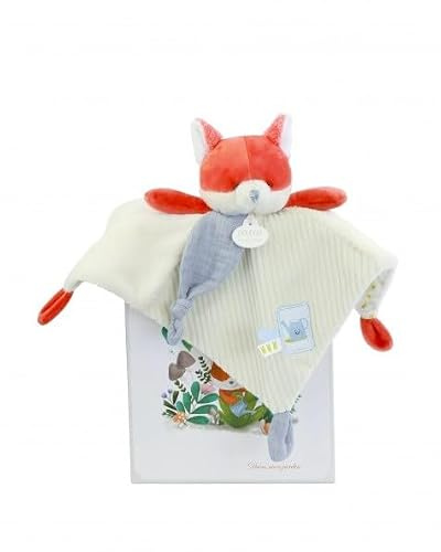 Doudou plat Renard Romarin 27 cm - Doudou et compagnie