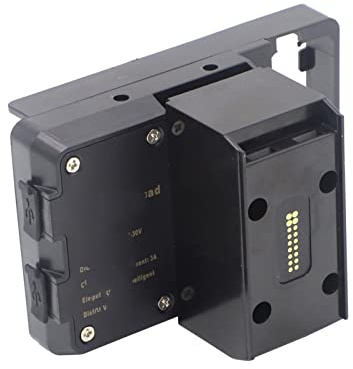 Kwedfgo GPS Support Téléphone pour BMW K1600GTL K1600B K1600GT R1200RT R1250 RT 2014-2019 Téléphone Portable Moto Support De Navigation USB Support De Charge USB(Fitment 1)