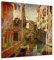 Glasbild - Venedig V - 20 x 20 cm - Deko Glas - Wandbild aus Glas - Bild auf Glas - Moderne Glasbilder - Glasfoto - Echtglas - kein Acryl - Handmade