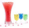 Risai Perles d'eau en Gel pour Plantes Hydrogel Remplissage De Vase Boules en Silicone Non Toxiques Perles Magiques Extensibles WaterBeads, Rouge 10g