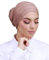 Turban Hijab Kopfbedeckung für muslimische Frauen Gr. One size, nude TU-2 (Nude)