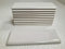 Arctic White 2x6 in Ceramic Tile Bullnose Trim Edge 2 x 6 inch Daltile Color 0190 Box 10 Piece