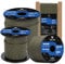 Abma Cord Paracord 3mm 30m 100% Nylon Rope Type II 3 Strands Parachute Cord - Max. 192kg (425lbs) - Reflective Army Green