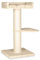 CanadianCat Company | Kratzbaum Barnie | beige | ca. 60 x 75 x 118 cm | Ø 18 cm Sisalstamm XXL, geeignet für große Katzen