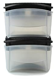 Tupperware Eidgenosse Plus 350 ml schwarz Vorratsdose A140 Vorrat Dose Modular