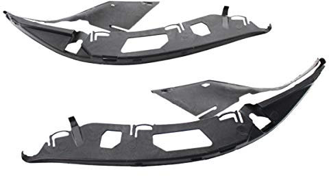 Glakyur Paar L + R Obere Scheinwerfer Linse GehäUse Abdeckung Dichtung für - E60 5 Series 2004-2010 63126934511 63126934512