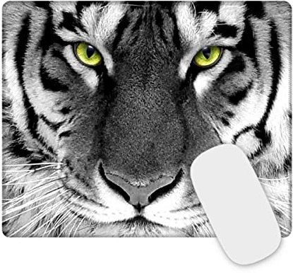 Mauspad Gaming Mousepad with Designs Stitched Edges 26 x 21 x 0.3 cm for PC, Laptop, Home Office (20371)