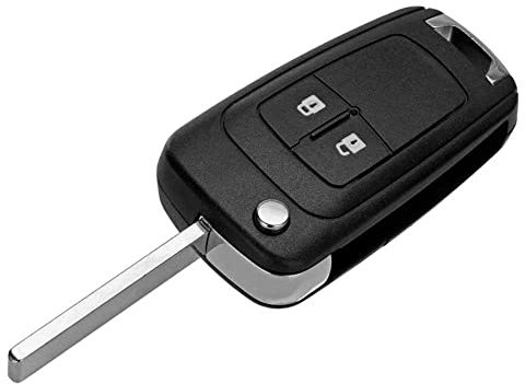 OcioDual 2 Tasten Gehäuse der Fernbedienung Kompatibel mit OPEL Vauxhall Corsa Astra Insignia Vectra Zafira Mokka Chevrolet