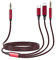 Aux Cable for iPhone in car, Aux to USB C Cable, 3.5mm to 3.5mm Aux Cord Aux Lead, 3 in 1 Multi Aux Cable Adapter Compatible with iPhone Samsung TV PC MP3 for Car Stereo/Headphones/Speaker