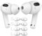 AhaStyle 4 Paar AirPods 3 Ohrstöpsel aus Silikon [passt nicht in die Ladehülle], kompatibel mit Apple AirPods 3 2021 (2 Paar groß + 2 Paar klein, weiß)