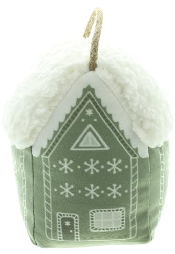 Türstopper Häuschen, schwere Sandfüllung, Jute, 100% Polyester Maße: Höhe 16 cm, Gewicht ca. 900 Gramm