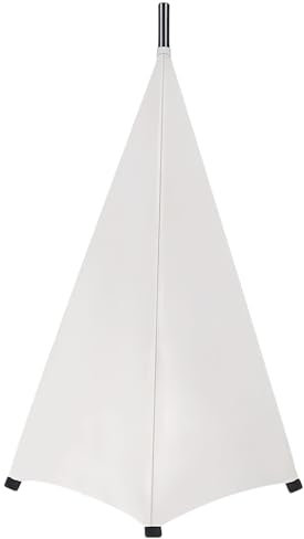 Sporgo Coque de support de haut-parleur : housse de support de haut-parleur, trépied, voile, pour scène, effet DJ, projecteur de lumière, extensible, pour trépieds d'enceintes avec sac de rangement