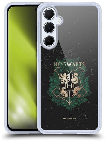 Head Case Designs Offizielle Harry Potter Hogwarts Wappen 2 Deathly Hallows XXXI Soft Gel Handyhülle Hülle kompatibel mit Samsung Galaxy A55 5G