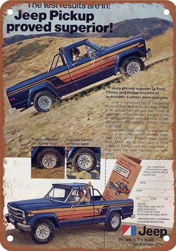 Blechschilder 1979 Jeep Vintage 0a - Old Retro Rusty Look sprüchen wandkunst home deko
