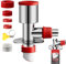 3 canali Guarnizione Tubo di Scarico Lavatrice WISIRENT, 40/50/75mm Raccordo Scarico Lavatrice Guarnizione per Scarico Lavatrice, Guarnizione per Tubo di Scarico Della Lavatrice Guarnizione Deodorante