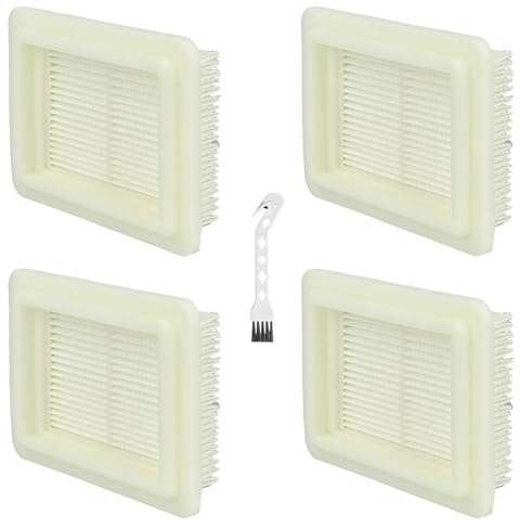4 Stück Filter Zubehör für Bosch UniversalVac 18 18V Akku Staubsauger Ersatzfilter Ersatzteile (Ersetzt 2609256F44)