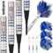 Unicorn Silver Star Gary Anderson Soft Dart, 80% Tungsten, 19g