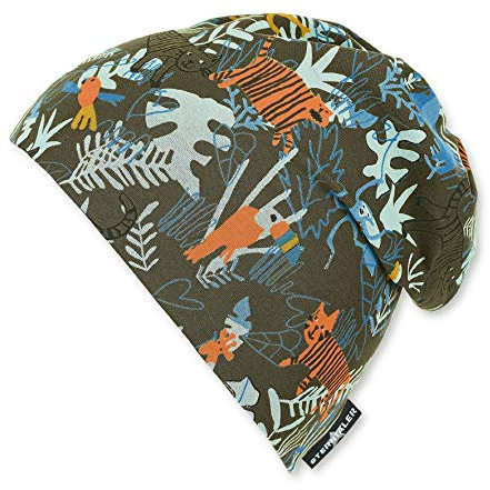 Sterntaler Jungen Slouch Beanie Hat Mütze, Grün (Wald 270), X-Small (Herstellergröße: 51)
