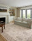 Loloi Teagan Teppich, Hochflor Polypropylen Kurzflor: 100% Polyester, Elfenbein/Sand, 2'-8 x 10'-6
