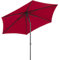 Schneider Sonnenschirm Sevilla, rot, 270 cm rund, 664-77, Gestell Stahl, Bespannung Polyester, 4.6 kg