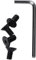 AUTOZOCO Set de tornillos de manillar para patinete Xiaomi M365, Pack de 4 tornillos de fijación de manillar para patinete, compatibles con Xiaomi M365 1S Essential Pro 2, 4 Tornillos, Negro