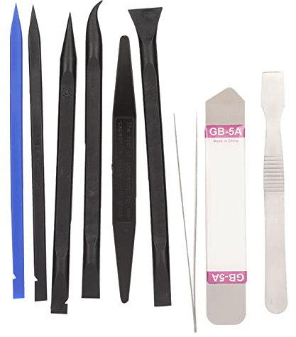 Kit de Reparación de Herramientas de Palanca de Apertura Electrónica, Kit de Herramientas de Reparación de Electrónica 9 en 1, Kit de Herramientas de Apertura de Pantalla, Abridor de Pantalla LCD para