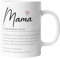 timalo® Coole Tasse mit Namen | Definition Mama | Personalisierte Kaffeetasse Geschenktasse zum Geburtstag Muttertag Mutter | mug-def-02
