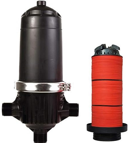 Filtro a T Rotodisk ad anelli medio 3 | Filtro agricolo con morsetto per sistemi di irrigazione