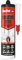 fischer 570949 - Solution totale noire, mastic adhésif MS, colle, scelle et répare, en intérieur et en extérieur, résistant à l'eau | Polymère MS | 290 ml