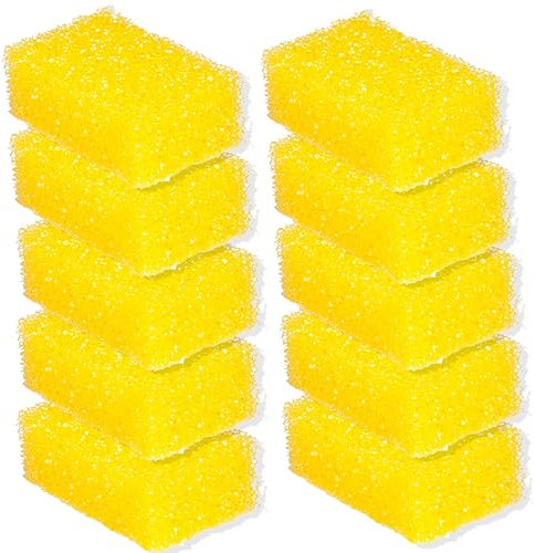 Insektenschwamm Fliegenschwamm HART Reinigungsschwamm (10) Gelb