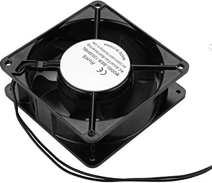Ventilador Axial de 120x120x38 Mm, 24 V CC, Ventilador de Enfriamiento de Alta Velocidad para Máquina de Soldar, Ventilador de Muffin de Escape con Hoja de Metal, Utilizado en