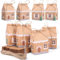 LIHAO 24 Stück Geschenkbeutel Adventskalender zum Befüllen Häuser Weihnachtskalender Klein Geschenkschachtel Haus Formen Süßigkeitskästen für Deko Weihnachten Party Geschenke