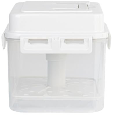 Ysvnlmjy Airtight Container Fermentation Box Clear Press Fermentation Storage Container Box With Lid Handle Container Storage Container Airtight Fermentation Box 5l Ki