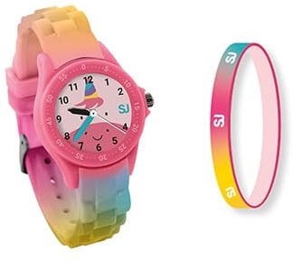 SJ GANG STYLE JAM GANG Orologio Bambino, Rosa, Con braccialetto in Silicone, Bambini