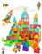 E-SMARTER Magnetic Tiles 128p, Magnetic Building Blocks for Kids with Exquisite Packaging, Educational Kids Learning Construction Toys with 2 Car Wheel Blocks, Age 3+ Boys Girls Kids